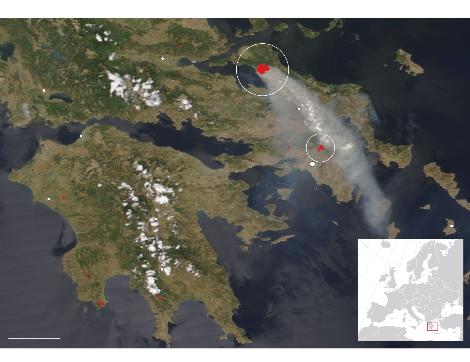 En prensa: EL PAIS: Los incendios devoran el Mediterráneo oriental avivados por el calor extremo