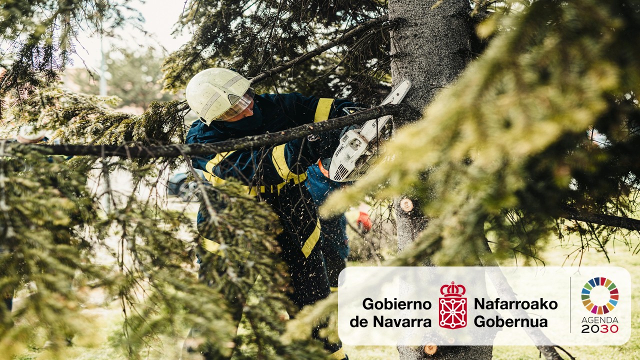 Gobierno de Navarra subvenciona actuaciones preventivas de ayuntamientos en la interfaz urbano-forestal para evitar el riesgo de incendios forestales